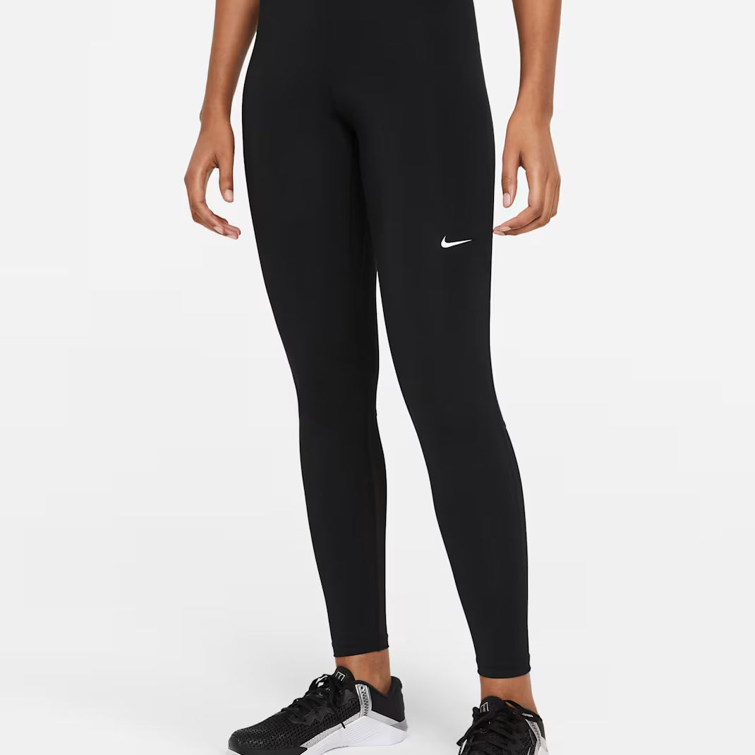 Nike Pro Leggings a vita media con inserti in mesh