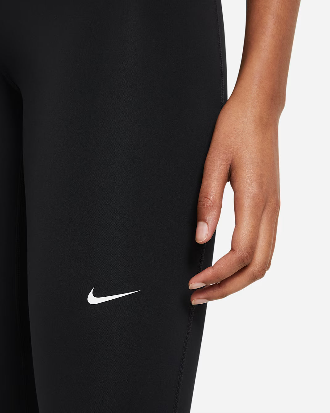 Nike Pro Leggings a vita media con inserti in mesh