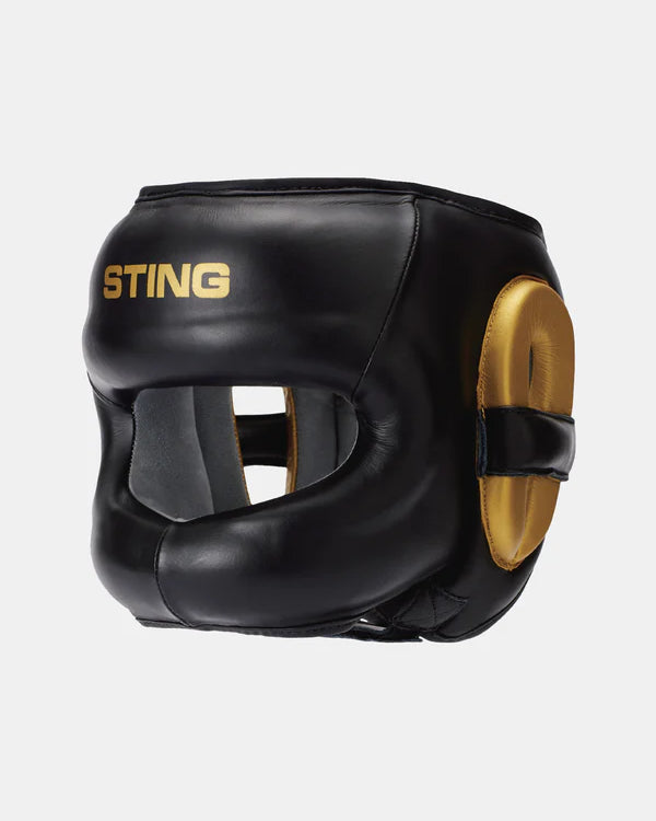 Caschetto STING Black/gold