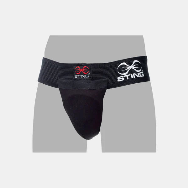 STING Cotton groin guard