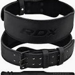 RDX CINTURA DA 4 POLLICI IN PELLE IMBOTTITA PER IL SOLLEVAMENTO PESI