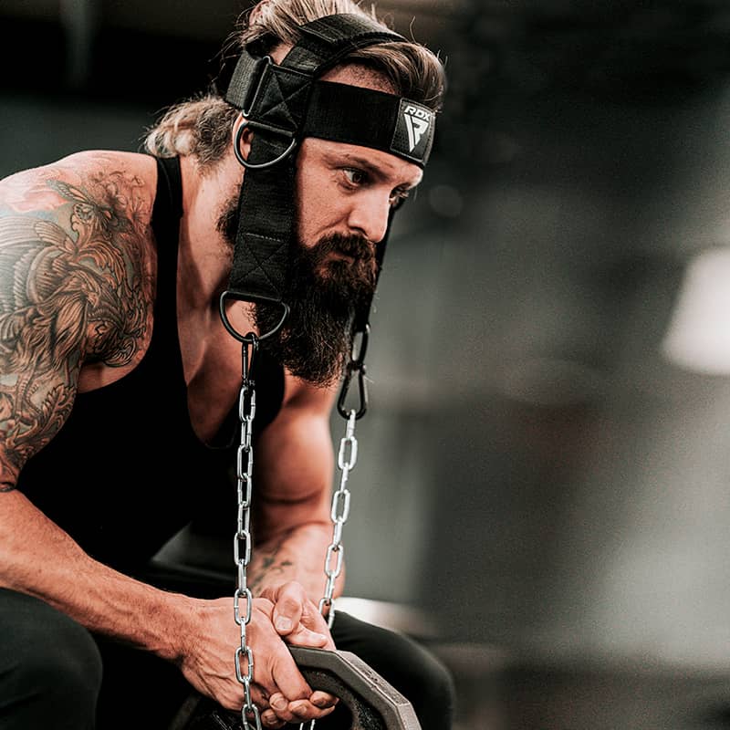 RDX H2 Imbracatura per Il Collo per Esercizi di Sollevamento pesi E di Potenziamento