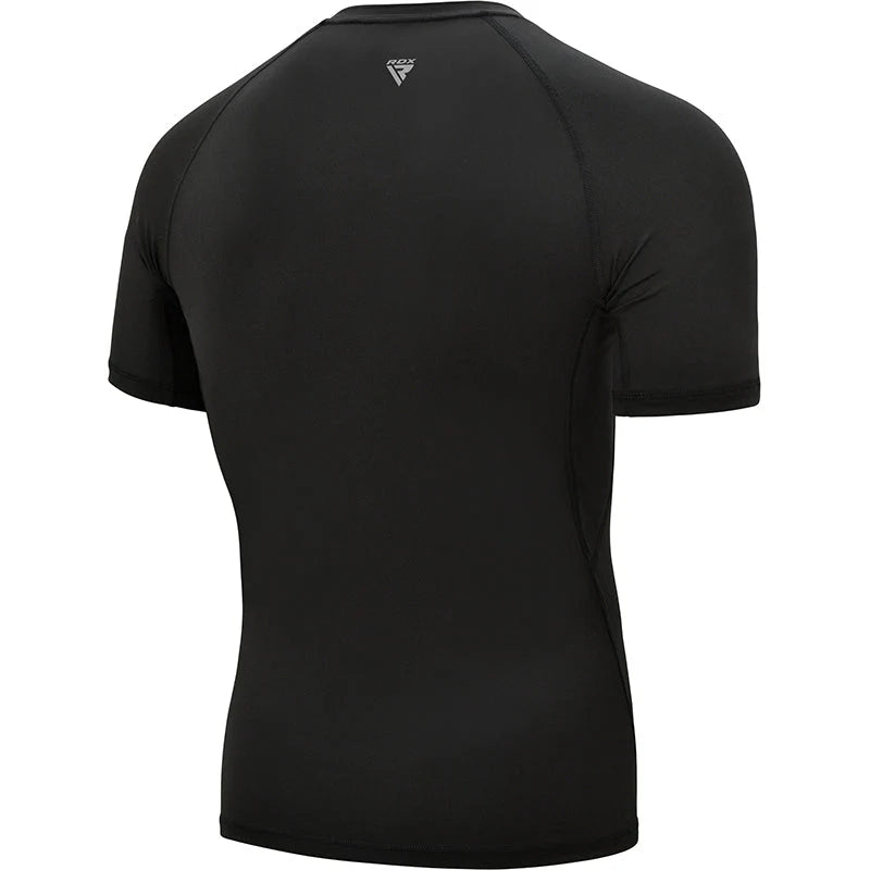 RDX T15 Mezza Maniche Nero Rash Guard