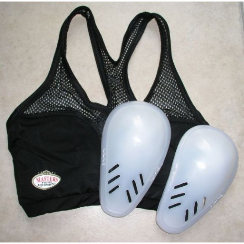 Breast protector for women Masters OP-1 black - do not expose
