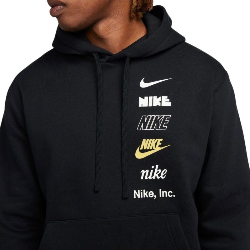 Nike Men's Hoodie Club BB PO Hoodie Mlogo DX0783-010