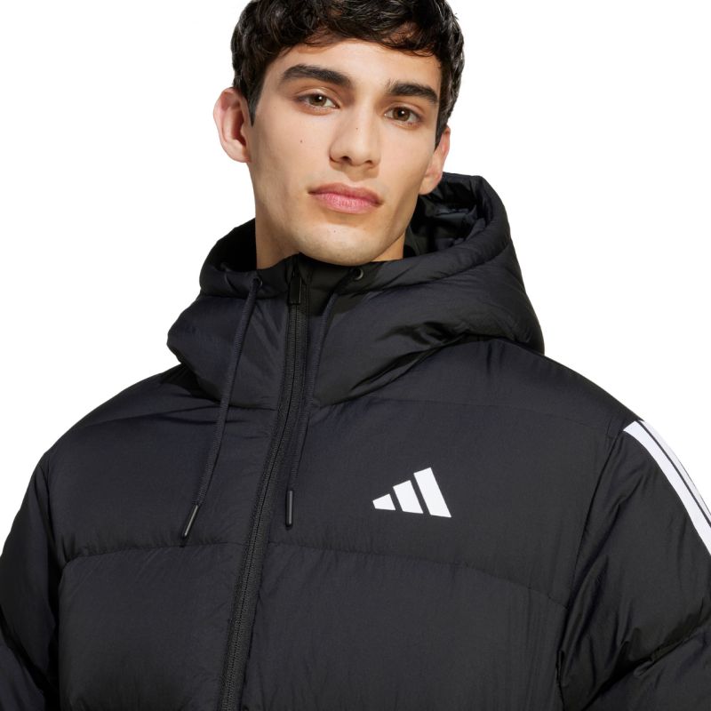 adidas Essentials Climawarm 3 Stripes Puffer Down Hooded M JM4165