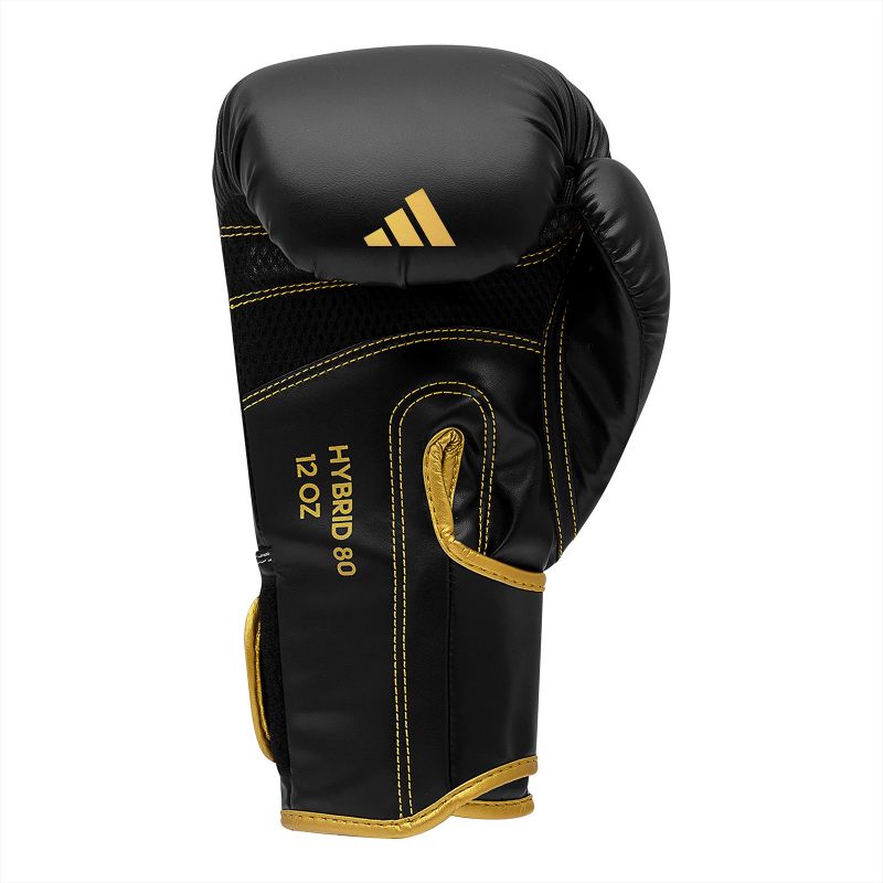 adidas HYBRID 80 ADIH80 boxing gloves black gold