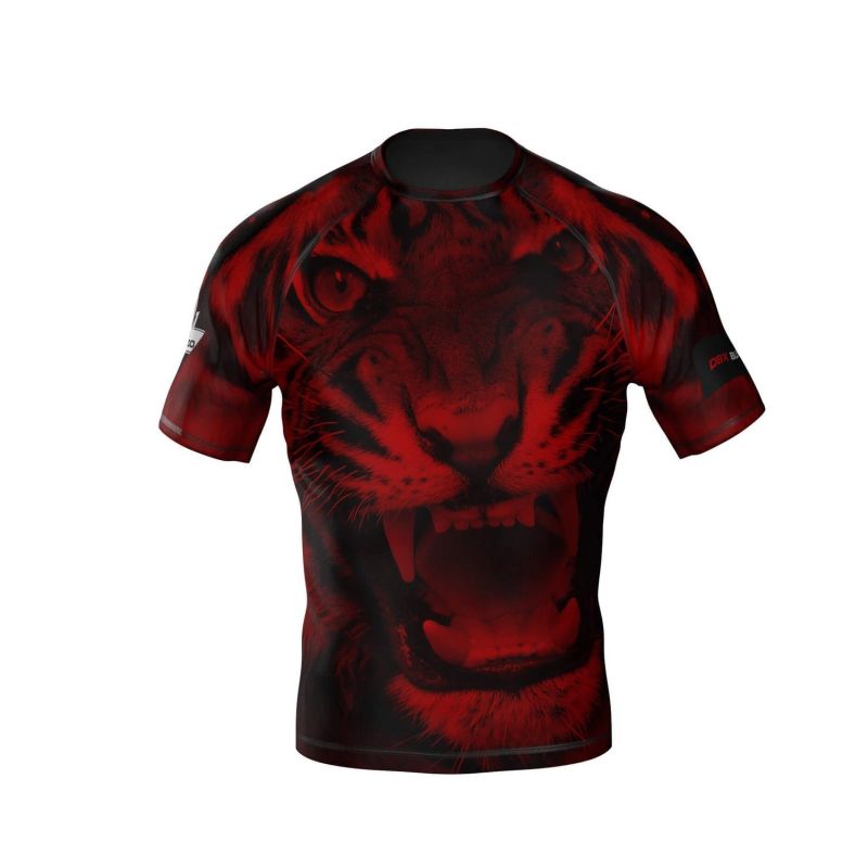 The "Leone" compression Rashguard shirt is made of DBX MORE DRY M material.