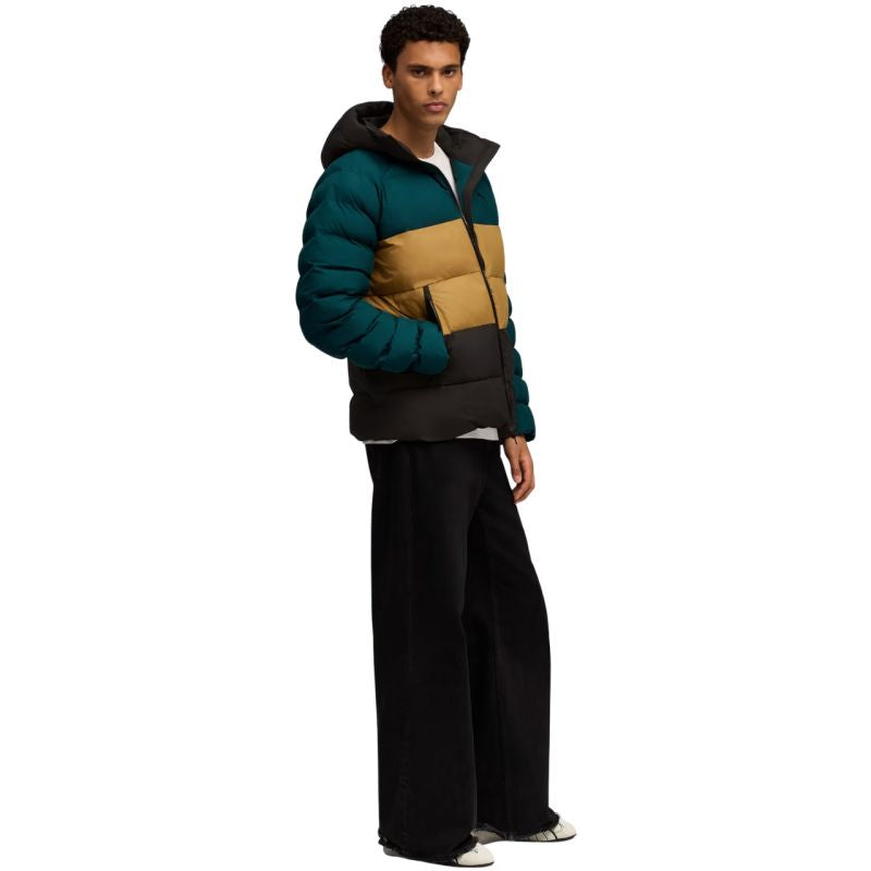 Puma Mono Hooded Men's Jacket Green-Brown-Black 688367 75