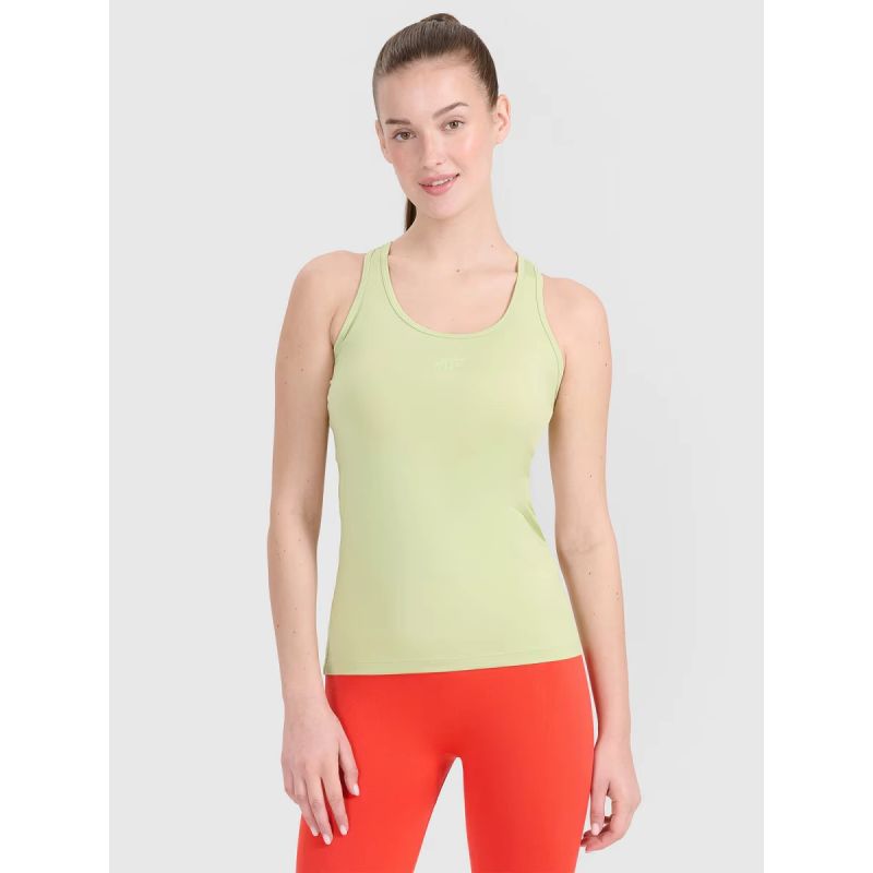 Women's slim quick-drying training top 4F 4FRSS25TFSLF414-42S