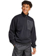 Men's adidas City Escape Fleece Half-Zip GD Sweatshirt Black JF3290