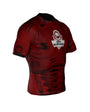 The "Cyborg" compression Rashguard is made of DBX MORE DRY M material.