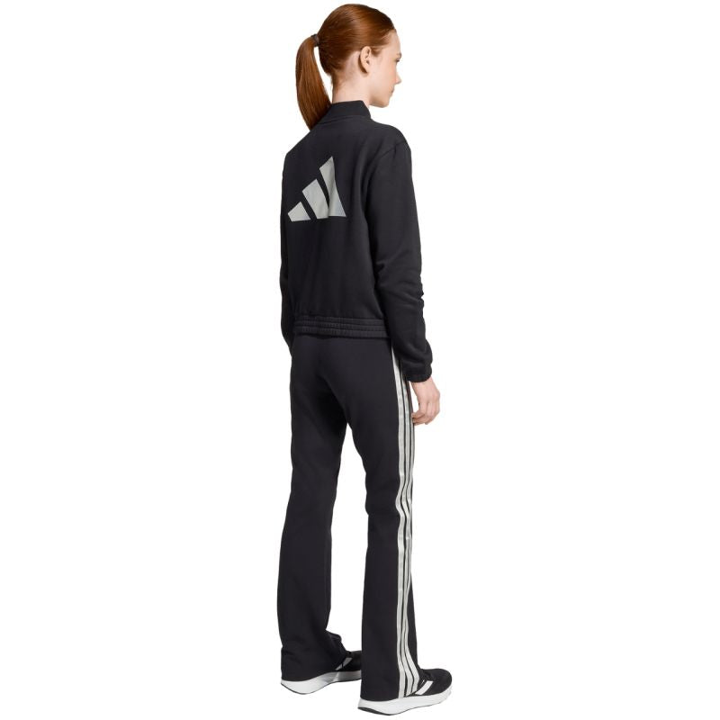Adidas Junior Girls Glam Tracksuit Jr JL7474