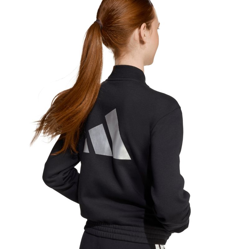 Adidas Junior Girls Glam Tracksuit Jr JL7474