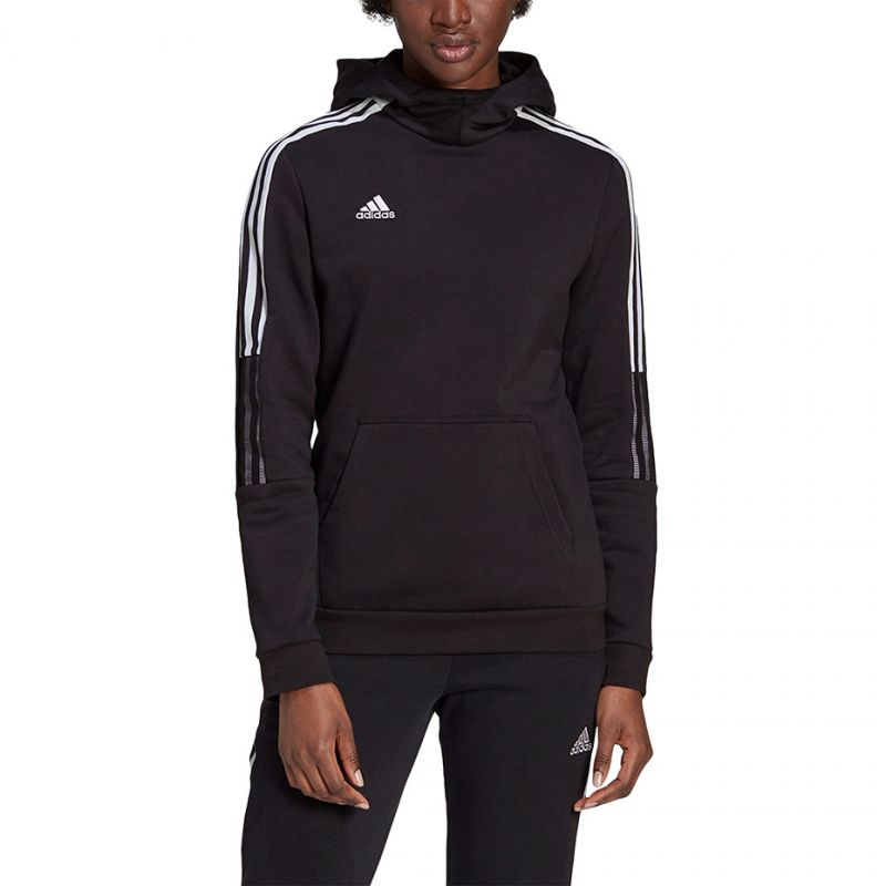 Felpa con cappuccio Adidas Tiro 21 da donna GM7329