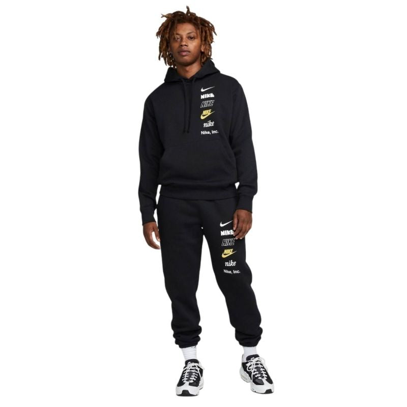 Nike Men's Hoodie Club BB PO Hoodie Mlogo DX0783-010