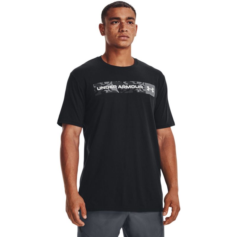Under Armour Camo Chest Stripe SS M 1376830 001 T-shirt
