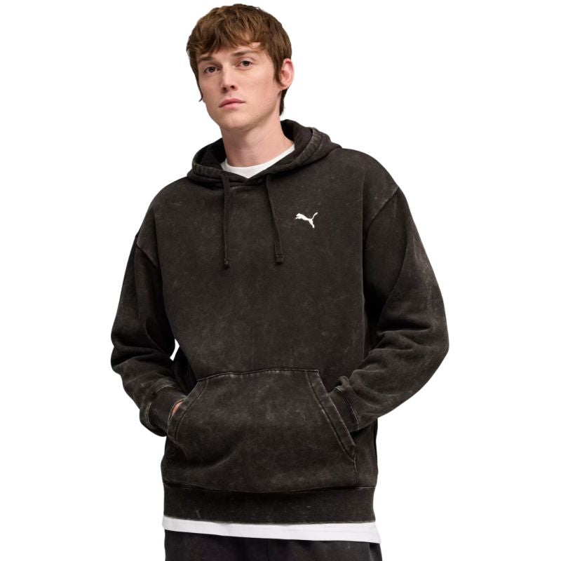 Puma ESS Elevated Relaxed Wash Hoodie M 688049 01