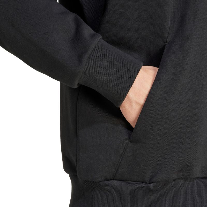 Men's adidas All Szn Fleece Full-Zip Hoodie Black IX1249