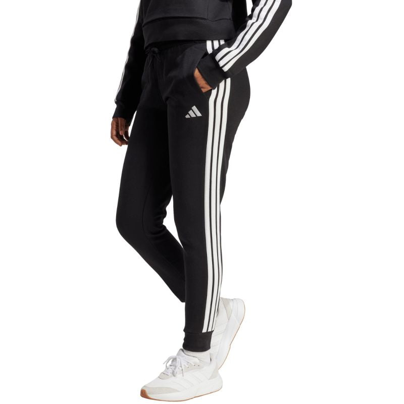 adidas Essentials 3-Stripes Fleece Slim W Pants JX2543