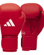 IBA approved adidas tournament boxing gloves red