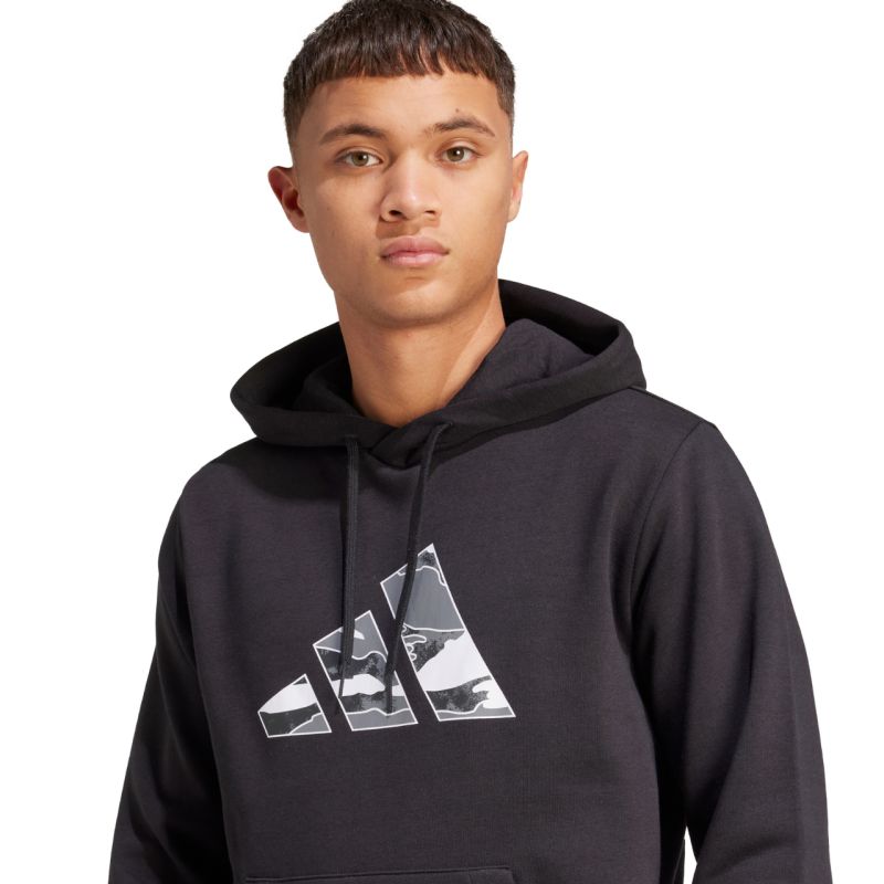 Adidas Camo 3B Hoodie M JM6378 sweatshirt