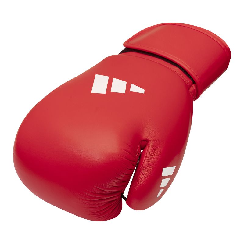 IBA approved adidas tournament boxing gloves red