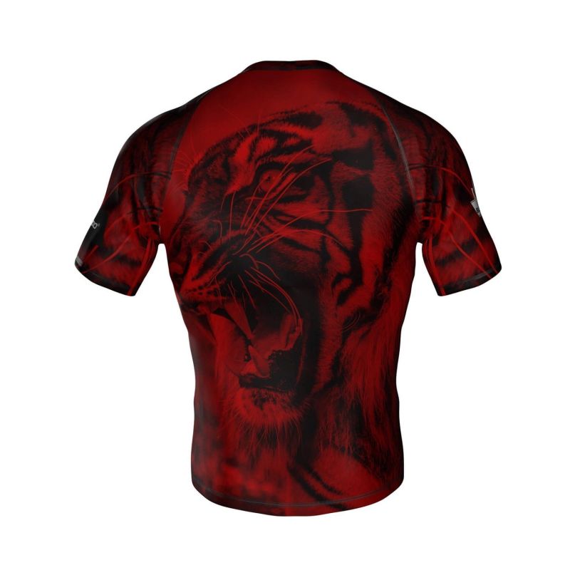 The "Leone" compression Rashguard shirt is made of DBX MORE DRY M material.