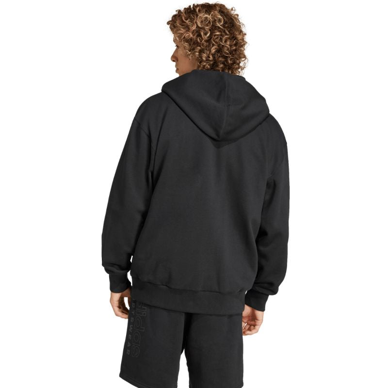 Men's adidas All Szn Fleece Full-Zip Hoodie Black IX1249