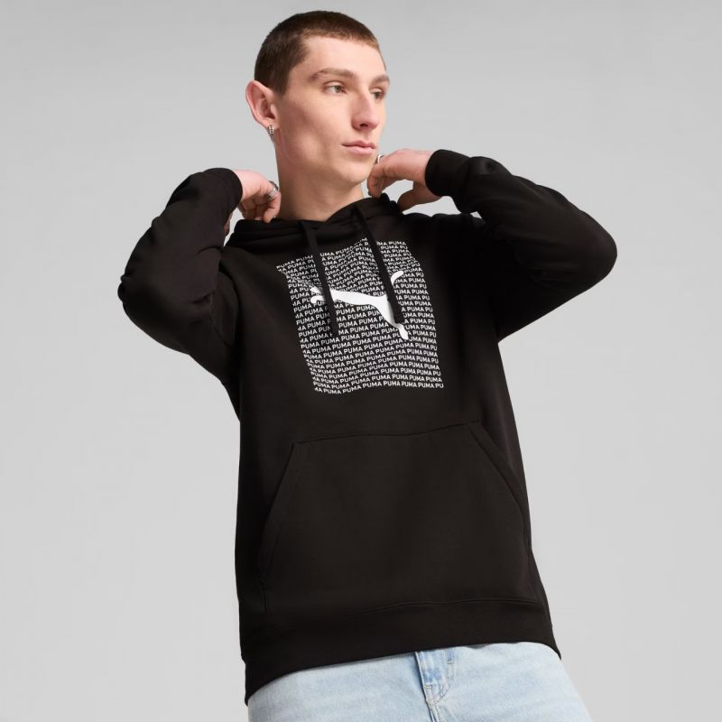 Puma Ess Logo Lab Hoodie FL M 684669 01 sweatshirt