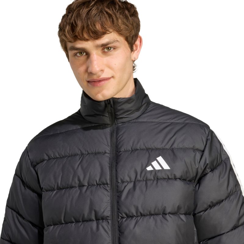 Men's adidas Essentials 3-Stripes Jacket Black JM8416