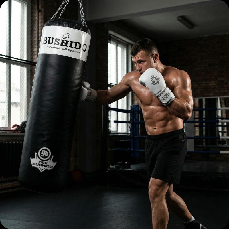 Punching bag - 160 White - 160 cm / 50 kg