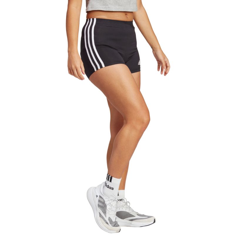 adidas Essentials 3-Stripes Single Jersey Booty Shorts W IC0757