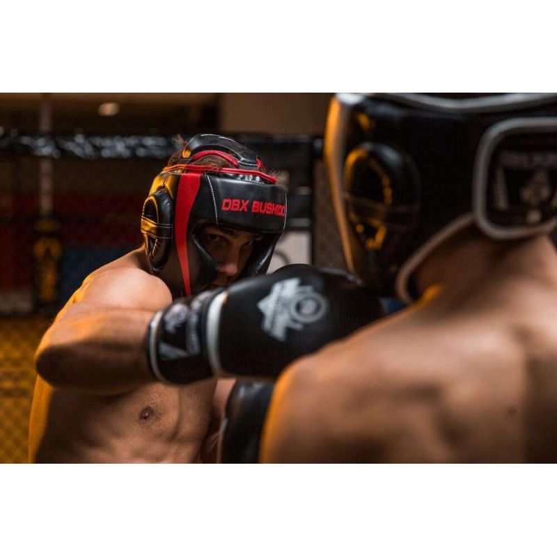M Boxing Helmet - Phantom Red