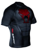 The "Snake" compression Rashguard shirt is made of DBX MORE DRY M material.