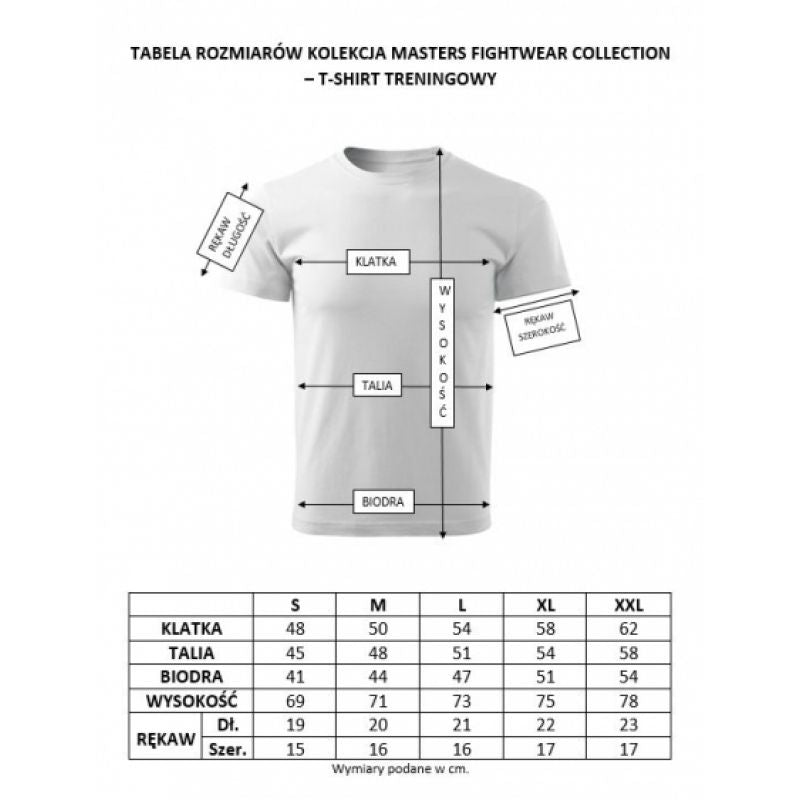 Masters training shirt MFC DARK SIDE "BLACK SCRATCH" M 06324-M