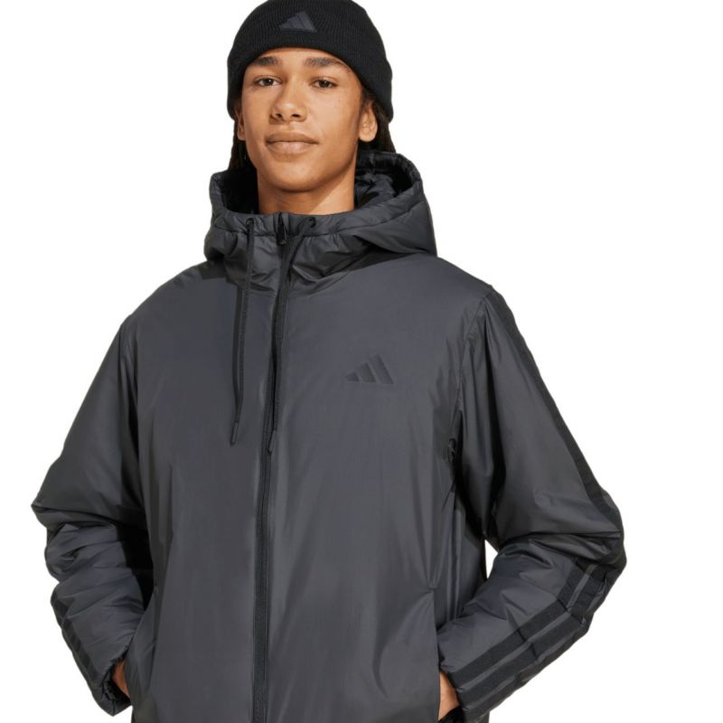 adidas Essentials Climawarm 3 Stripes Insulated Hooded M KB8149 jacket