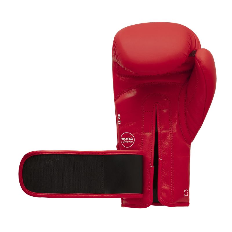 IBA approved adidas tournament boxing gloves red