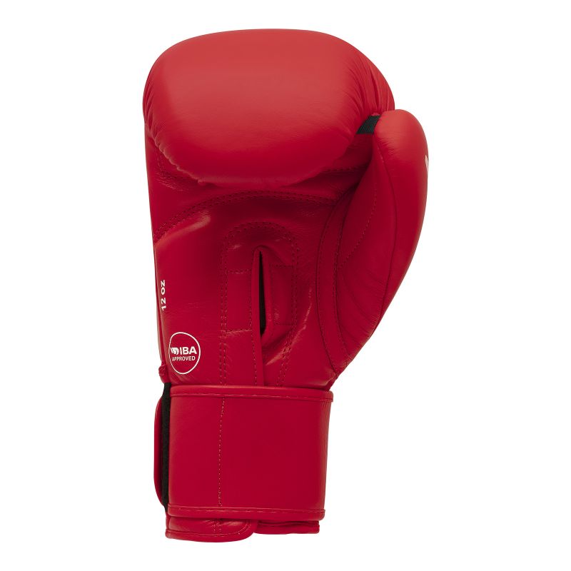 IBA approved adidas tournament boxing gloves red