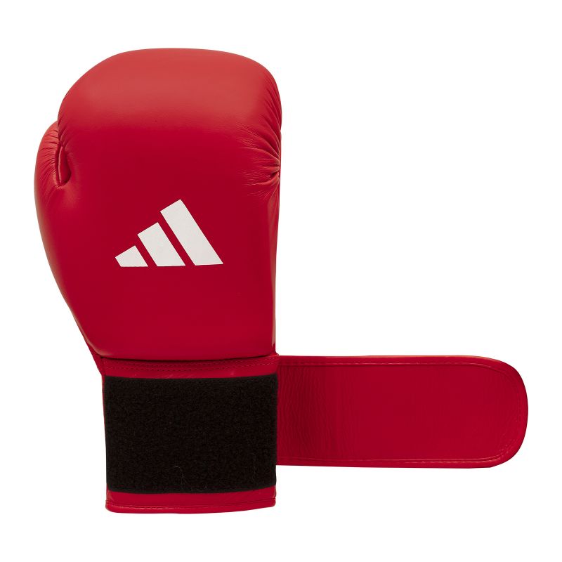 IBA approved adidas tournament boxing gloves red