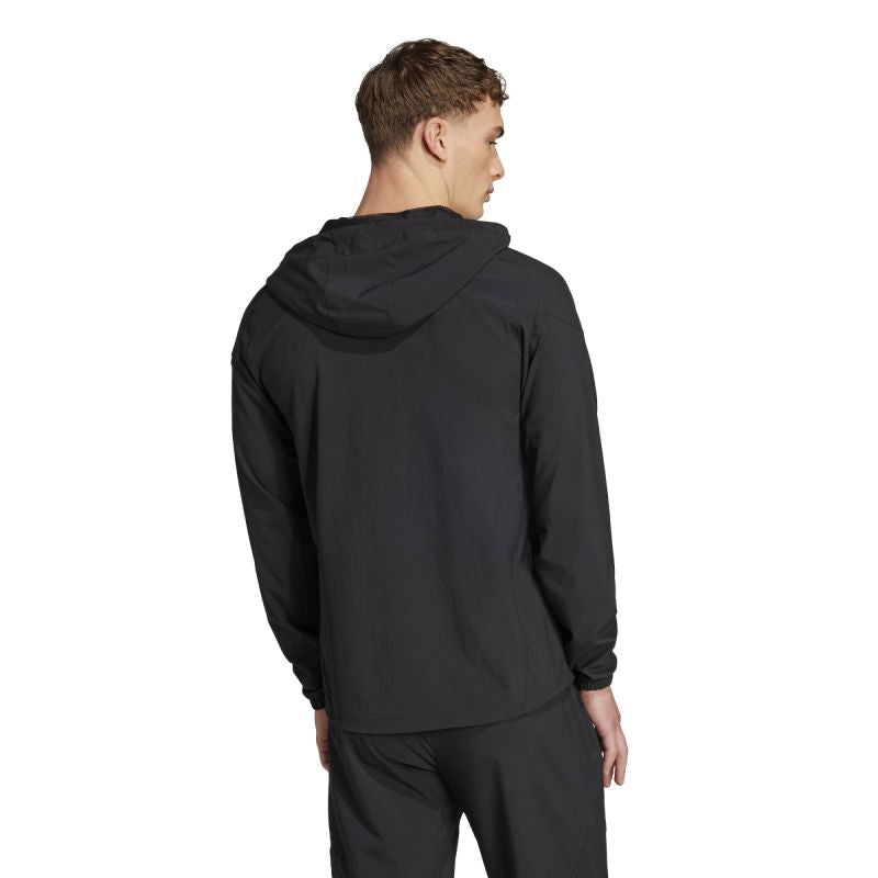 Felpa con cappuccio adidas Tiro 25 Competition Vis Tech Travel - Nero JX9502
