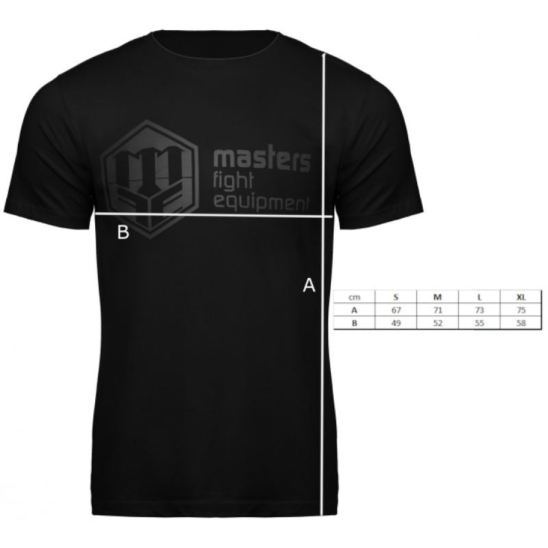 Masters T-shirt M TS-BLACK 04111-01M