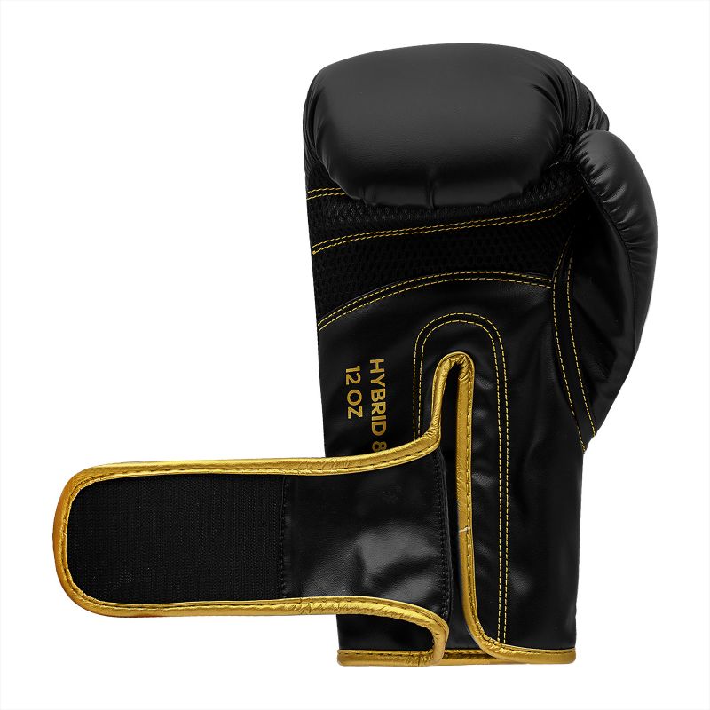adidas HYBRID 80 ADIH80 boxing gloves black gold