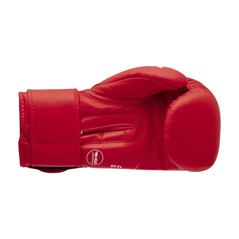 IBA approved adidas tournament boxing gloves red