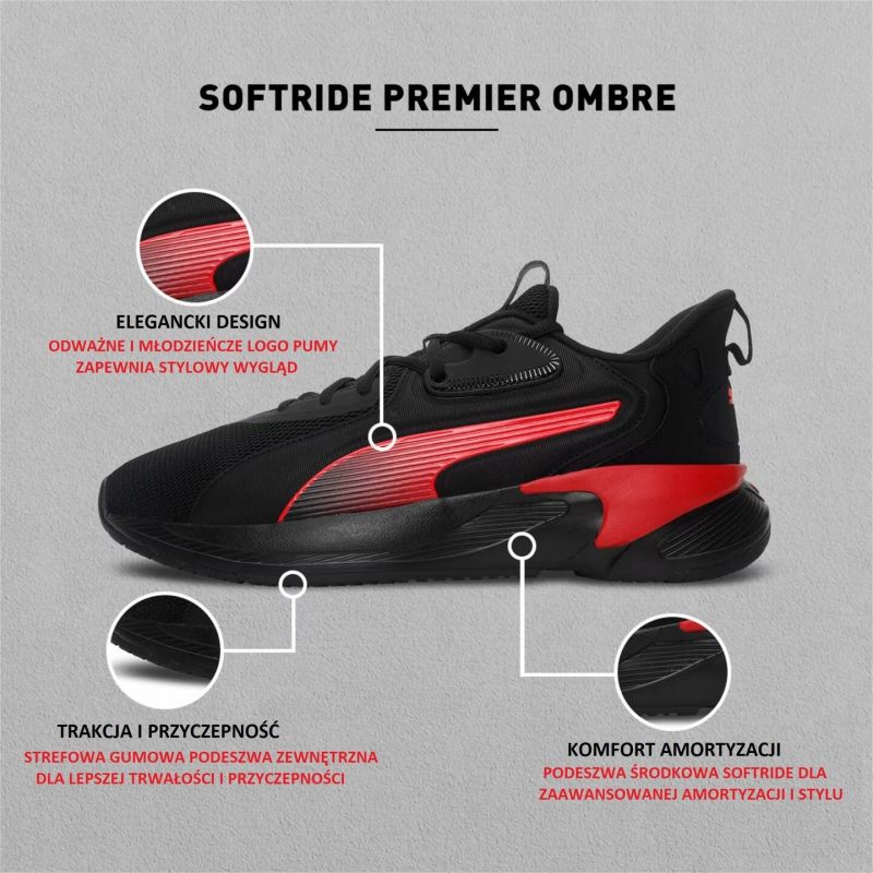 Puma Softride Premier Ombre M 376189-01 shoes