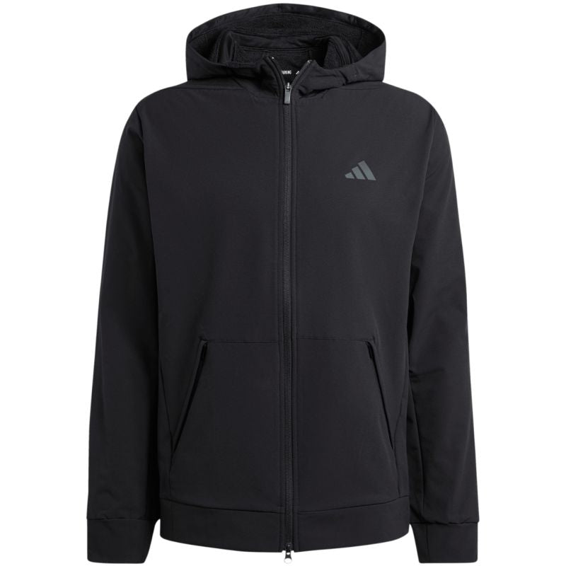 Men's sweatshirt adidas Designed for Training COLD.RDY Full-Zip Hoodie black IN5607