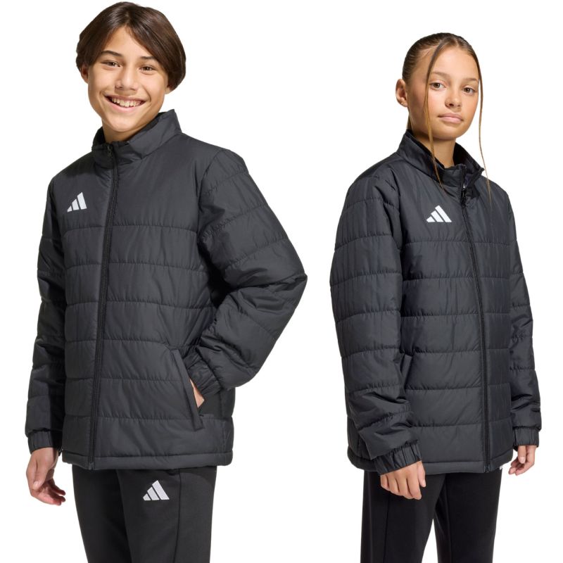Giacca adidas Entrada 26 Light nera per bambini JZ9124