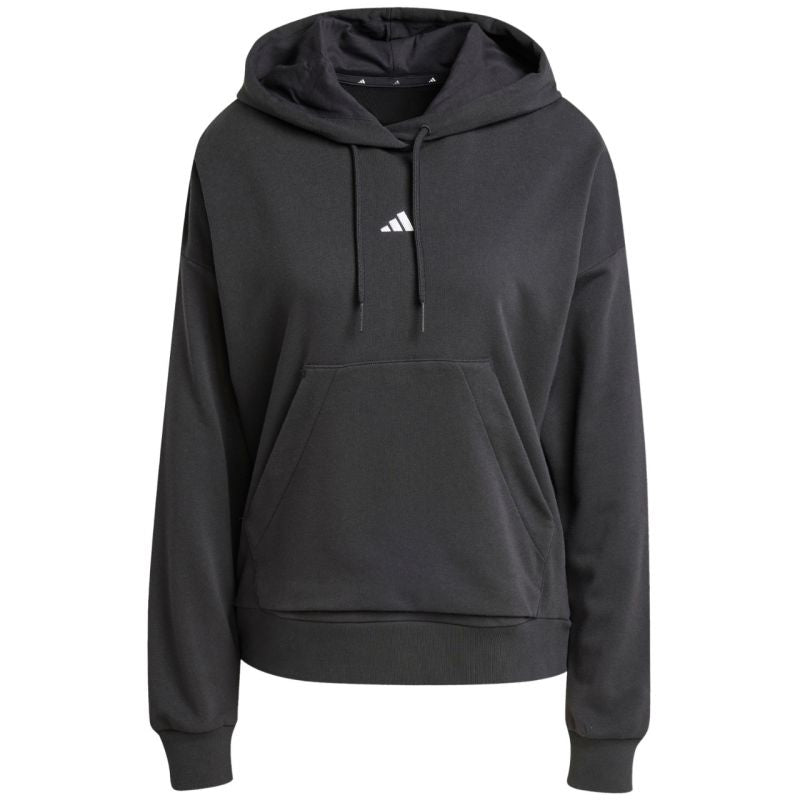 Felpa in spugna francese con logo piccolo adidas Essentials JD7989