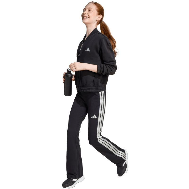 Adidas Junior Girls Glam Tracksuit Jr JL7474