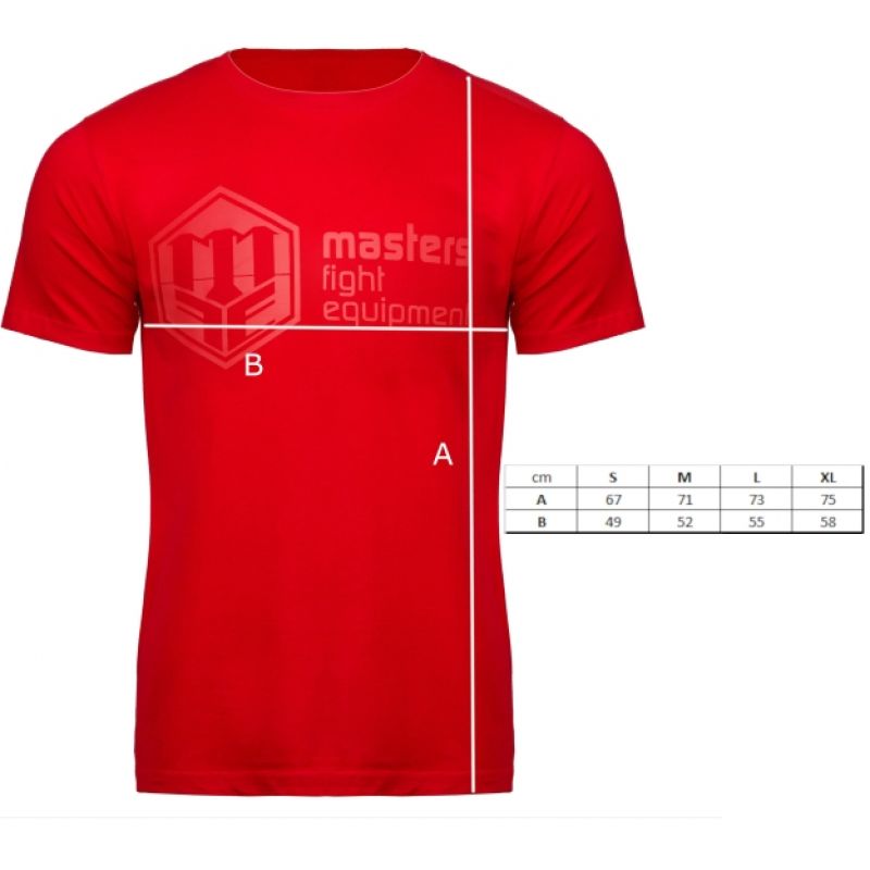 Masters T-shirt M TS-RED 04112-02M